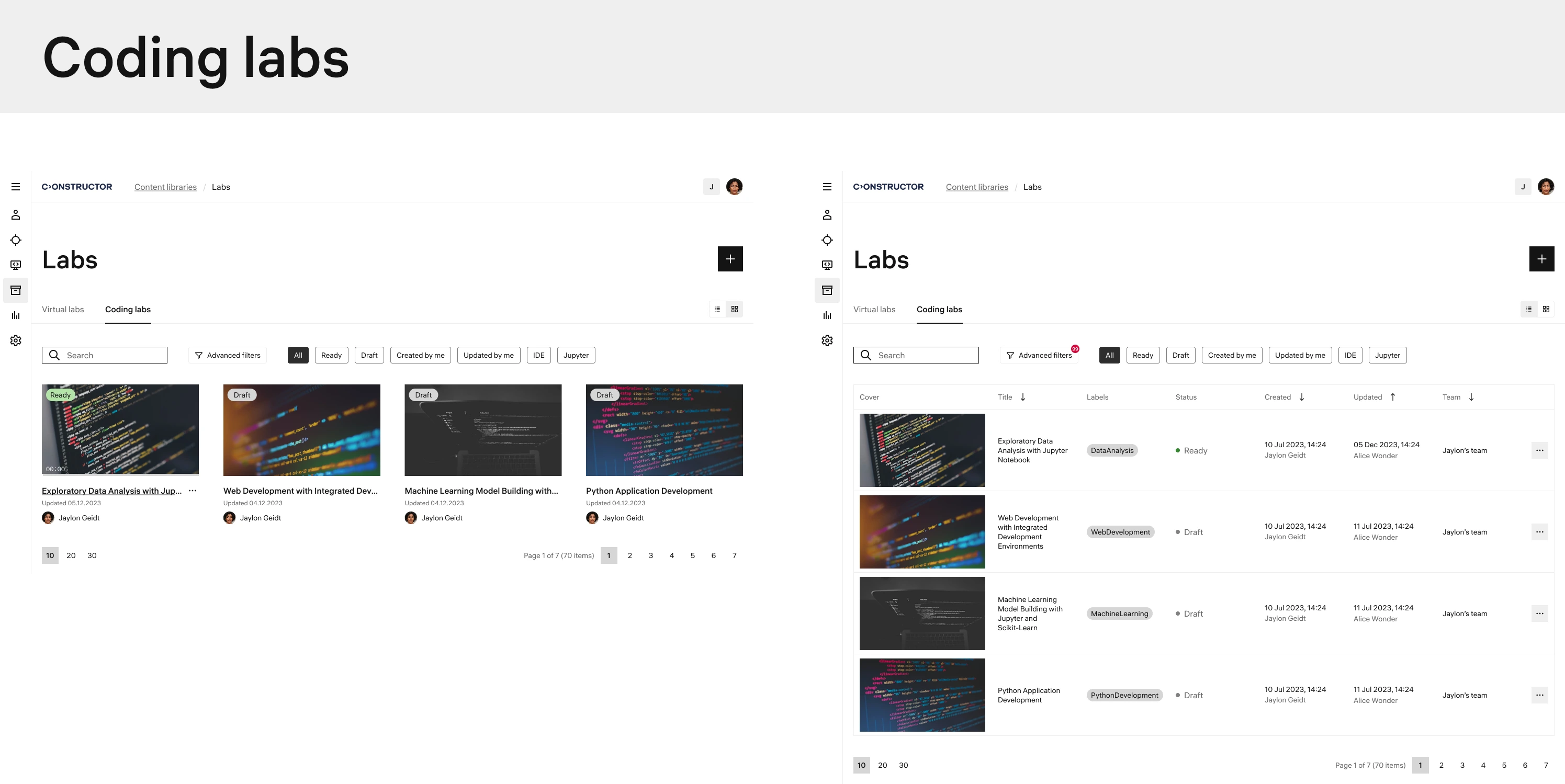 Cloud-Based Learning Environment